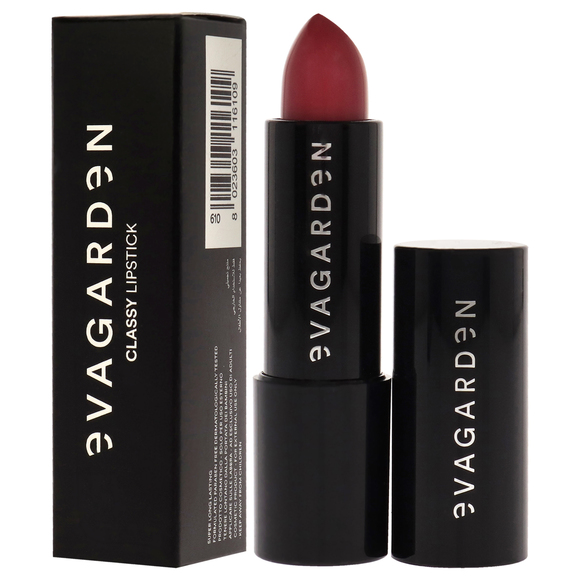 Classy Lipstick - 610 Garnet Rose by Evagarden for Women - 0.10 oz Lipstick - Picture 4 of 5